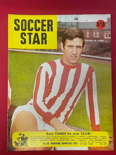 1968 soccer star magazine - soccer,