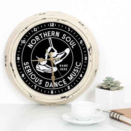Personalised wall clock - wall,