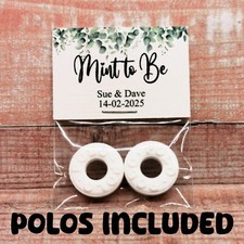 10 x Personalised Mint to Be