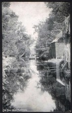 The Mill Head, THETFORD, Norfolk. 1906 Vintage Postcard. Free UK p&p