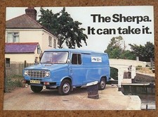 1976-77 SHERPA VAN Sales Brochure -Pick-up Minibus Crewbus Chassis Cab EXCELLENT