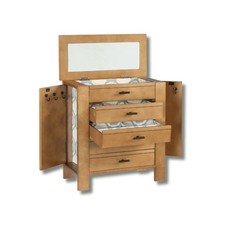 Emma Wood Jewelry Chest