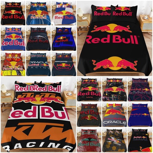 Red bull racing cars duvet - bull,