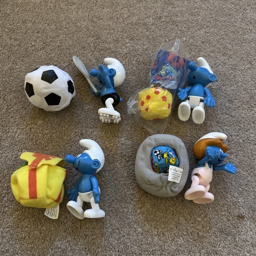 Smurf mcdonald collectible - smurf,