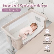 Folding Portable Crib Baby Bed