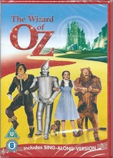 THE WIZARD OF OZ 70th ANNIVERSARY SING ALONG JUDY GARLAND WARNER DVD NEW SEALED