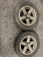 (3363) Rascal Vortex Mobility Scooter Front/Rear Wheels