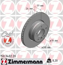 2x Brake disc internally