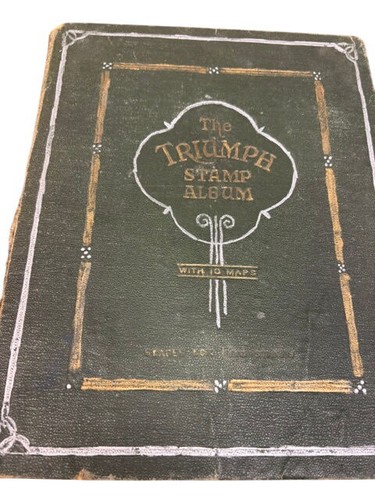 The triumph stamp album - triumph, with