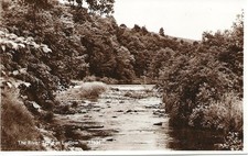(1) The River Teme at Ludlow Postcard