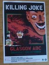 KILLING JOKE Concert poster -