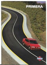 Nissan Primera 1994-96 UK Market Sales Brochure Precision LX SLX SRi SE GT