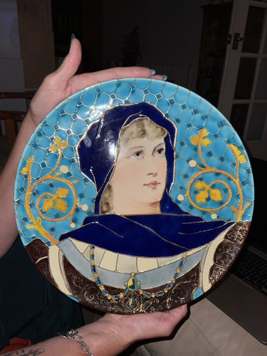 Majolica plate help - plate,