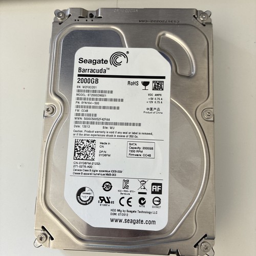 Seagate st2000dm001 2tb - st2000dm001,