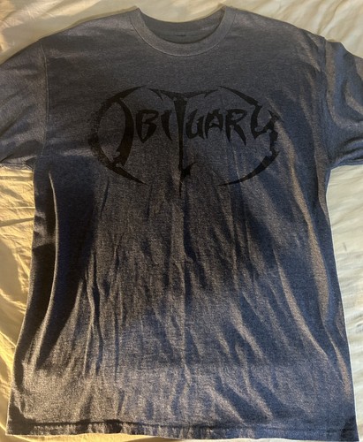 Obituary logo shirt death - logo, l
