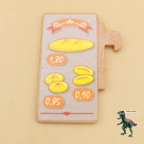 Playmobil sign bakery - sign,