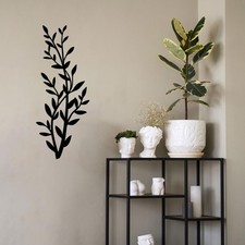 Olive Tree Branch Metal Wall