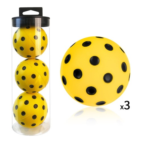 3pcs silent foam pickleballs - 3pcs,