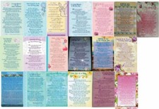 Wallet Purse Keepsake Cards