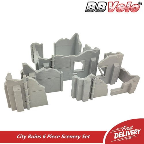 6pcs scenery set city - 6pcs,