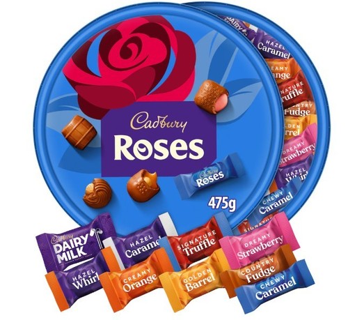 Cadbury roses tub 475g taste - roses, "taste