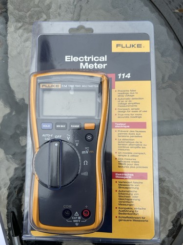 Fluke 114 true - true, rms