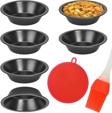 6 Pack Pie Dishes Quiche Tart
