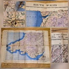 WW2 (1944) RAF Map "SOUTH