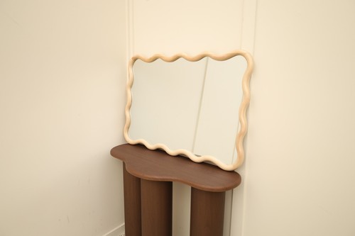 Light wood wavy - wood, retro