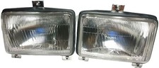 Head lamp assembly (L-R)Pair set with bulb fits Massey Ferguson Tractor 12V