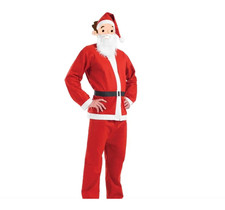 Adult Mens Santa Claus Suit