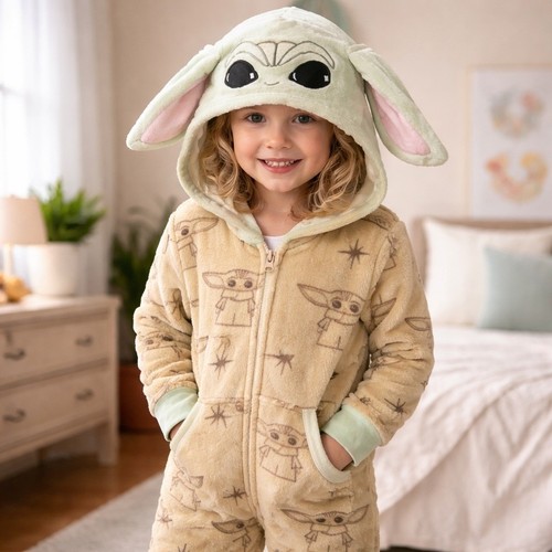 Star wars grogu hooded - wars, fleece