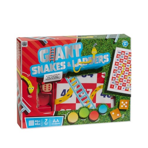 Giant snakes ladders board - giant,