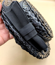 (A13)Vtg STRAW/RAFFIA BOATER