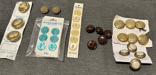 Vintage retro mixed - mixed, buttons