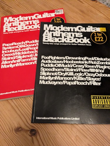 Modern guitar anthems black - modern,