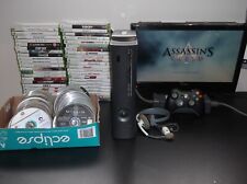 XBOX 360 120GB CONSOLE + CONTROLLER + 20 GOOD GAMES *2 YEAR WARRANTY* 24h DESP