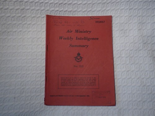 Ww2 secret raf air - air, ministry