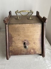 Antique vintage wooden coal - antique/vintage,