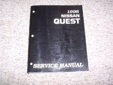 1998 Nissan Quest Van Factory