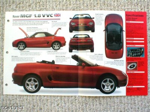 1995 1996 rover - 1996, mgf