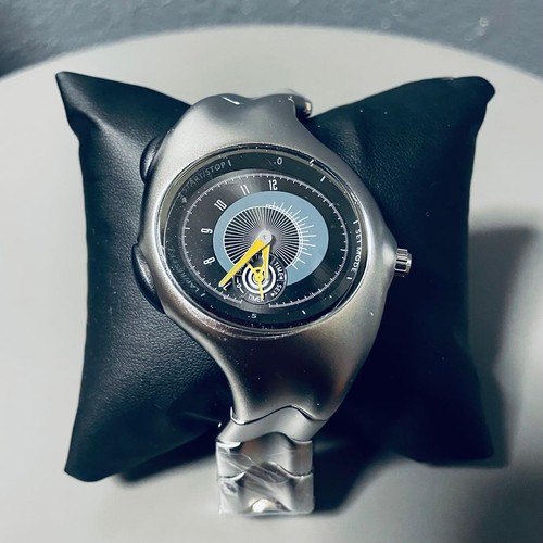 Nike y2k metallic watch - nike, yellow
