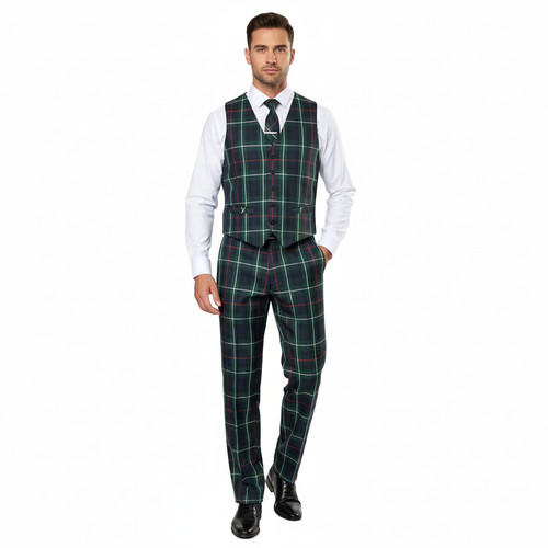 Mackenzie modern tartan - modern,