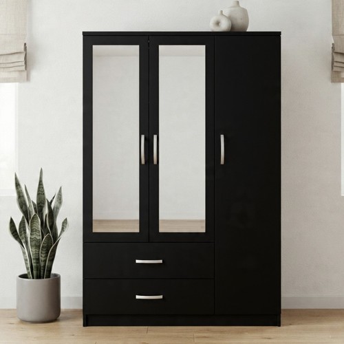 Mirrored door assembled - 4,