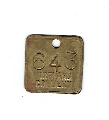 Old ireland colliery - old, brass