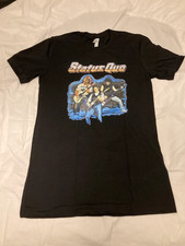 Status Quo Tshirt Medium Francis Rossi Rick Parfiitt