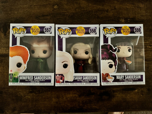 New funko pop hocus - new,