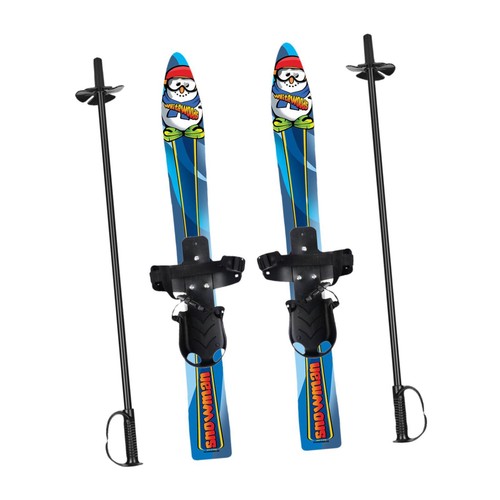 Snowblades and poles children - snowblades,