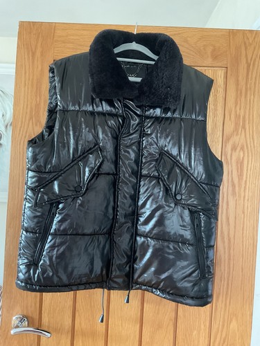 Zara black gilet body - zara, warmer