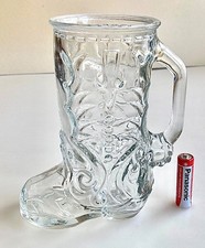 Vintage glass cowboy boot beer - cowboy,